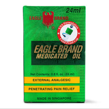 Load image into Gallery viewer, Medicated Oil Eagle Brand 24ml - Dầu gió xanh hiệu con ó 24ml
