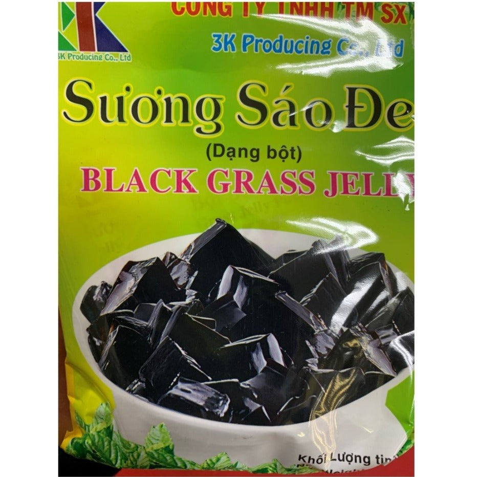 BLACK GRASS JELLY - Bột Sương Sáo Đen 3K