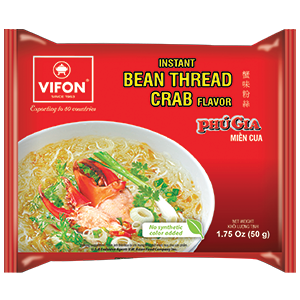 BEAN THREAD CRAB FLAVOR - Miến Cua Vifon - PACK OF 5