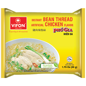 BEAN THREAD CHICKEN FLAVOR - Miến Gà Vifon - PACK OF 5