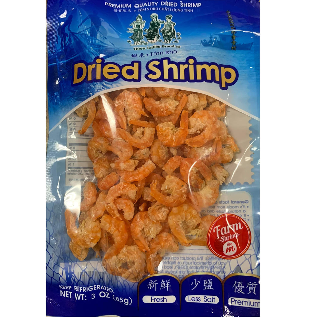 DRIED SHRIMP - Tôm Khô Ba Cô Gái