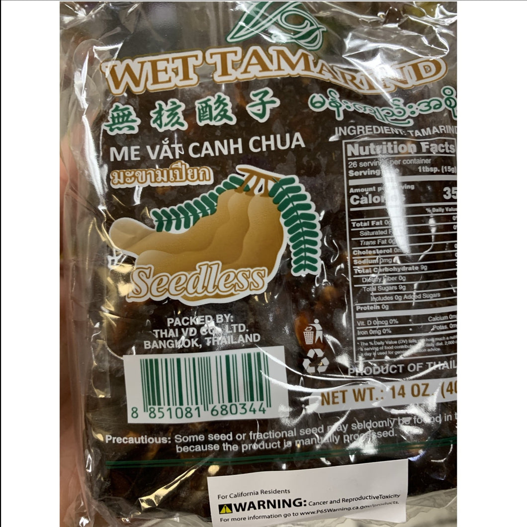 WET TAMARIND SEEDLESS - Me Vắt Canh Chua